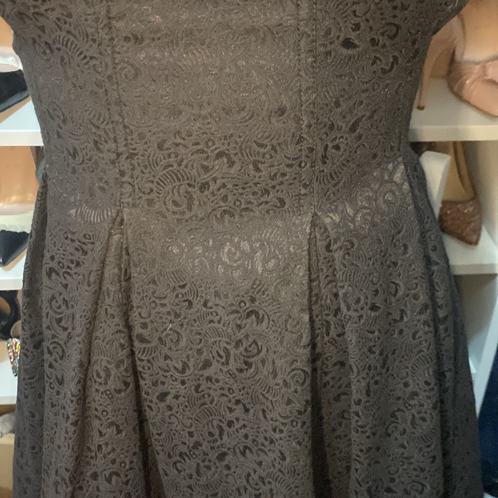 V-Neck Little Black Dress - Picture 4 of 15